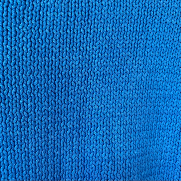 Treasure & Bond Blue Crew Neck Knit Pullover S - Picture 3 of 5